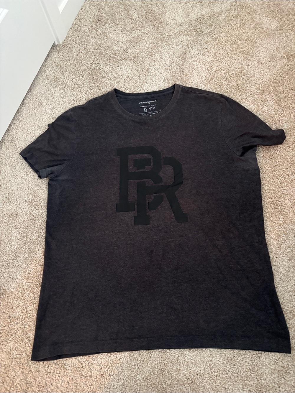 Banana Republic Black Crewneck T-Shirts